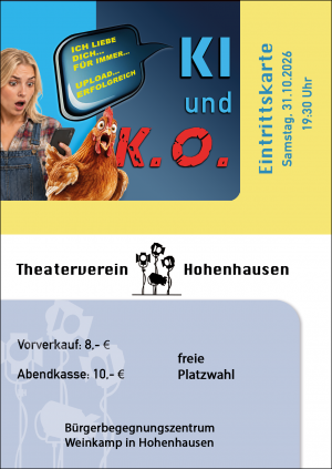 Eintrittskarte für Samstag, 31.10.2026